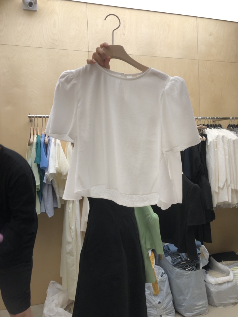 BASKET韓國直郵女裝新品人氣24春夏時尚職業休閑襯衫蕾絲衫BASKET襯衫/蕾絲衫圖色4