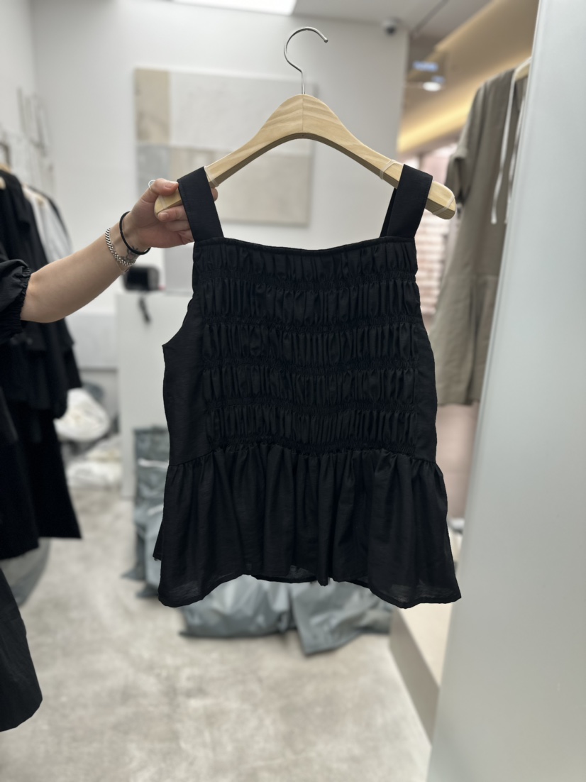 PLO_VER直郵韓國代購女裝新品職業休閑熱賣真品推薦吊帶背心NODE 925吊帶/背心