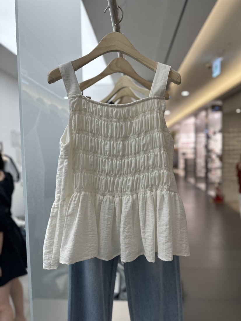 PLO_VER直郵韓國代購女裝新品職業休閑熱賣真品推薦吊帶背心NODE 925吊帶/背心
