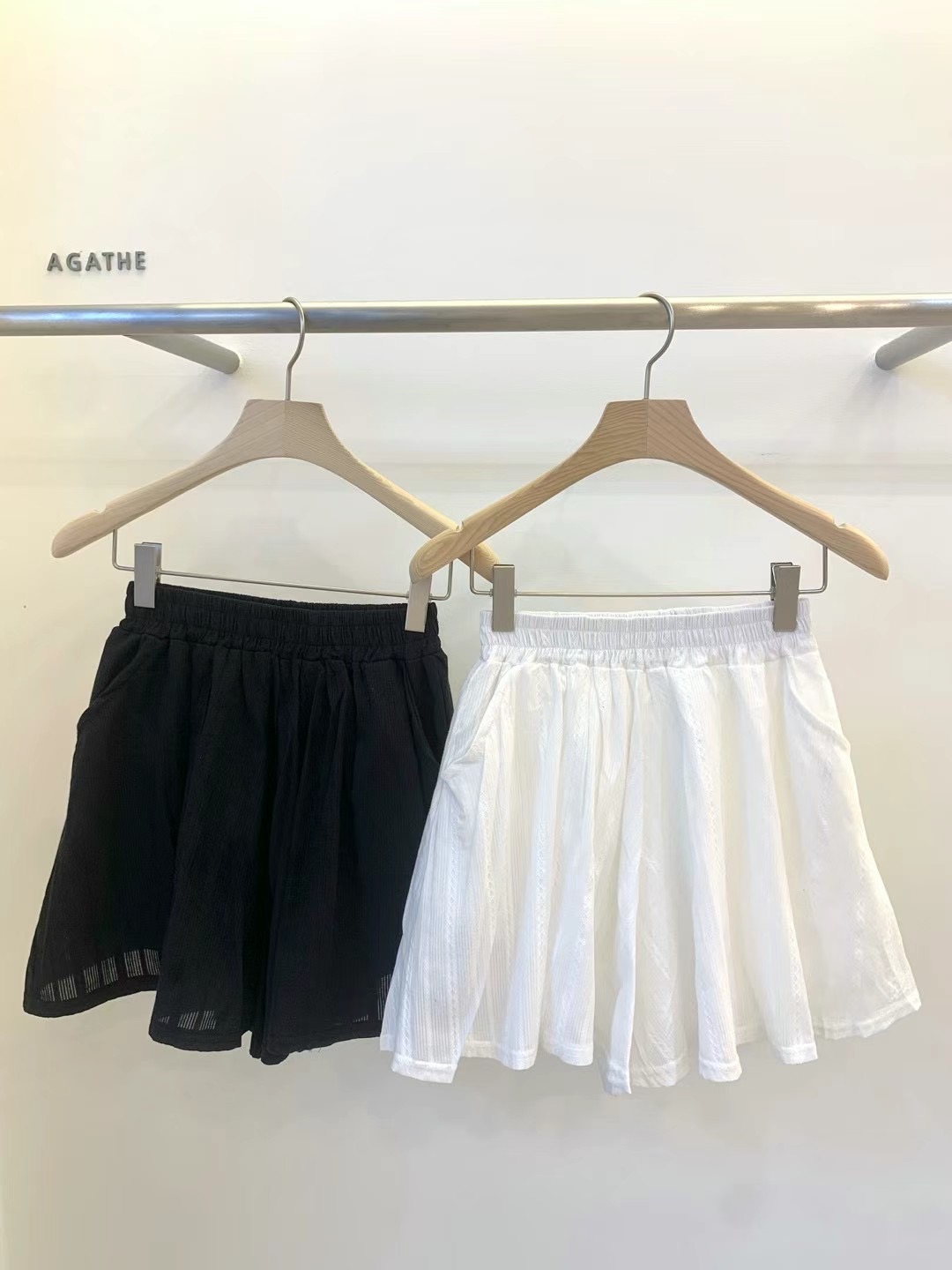 AGATHE直郵韓國代購女裝新款熱賣真品時尚推薦24春夏短褲AGATHE短褲