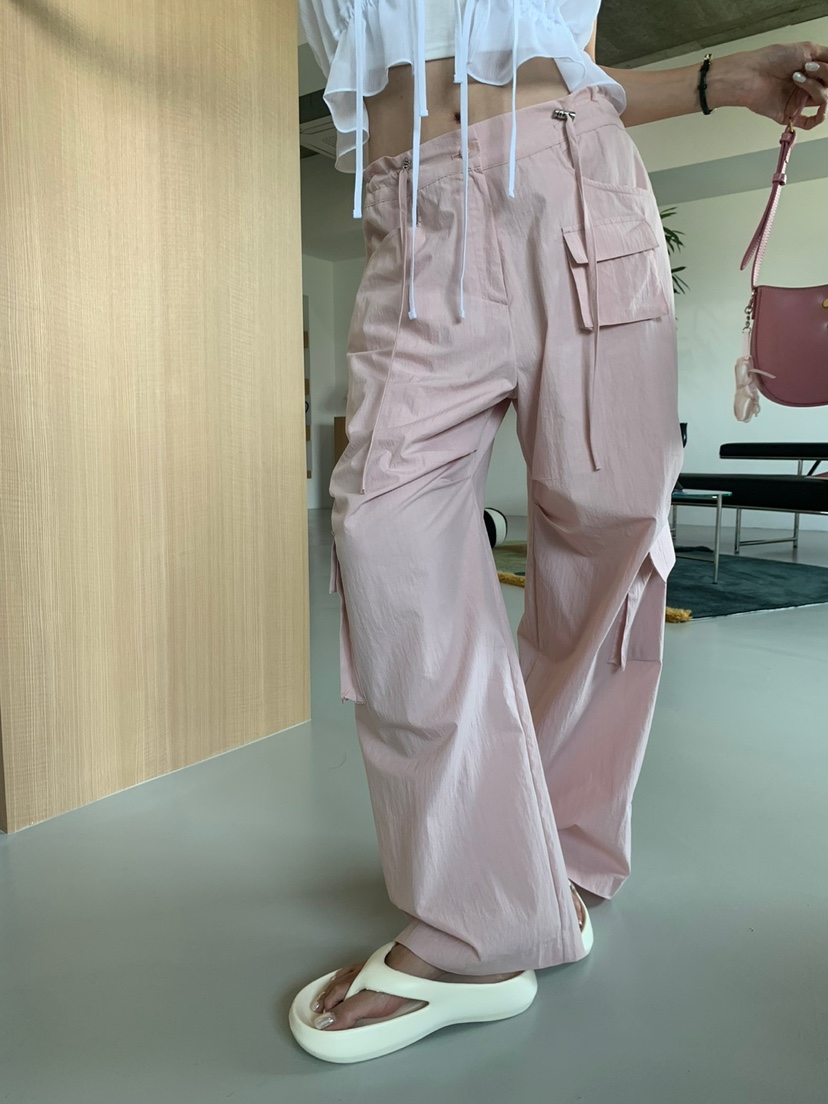 BANI BLUBH韓國直郵東大門代購女裝新款推薦熱賣休閑褲口袋BANI BLUSH休閑褲