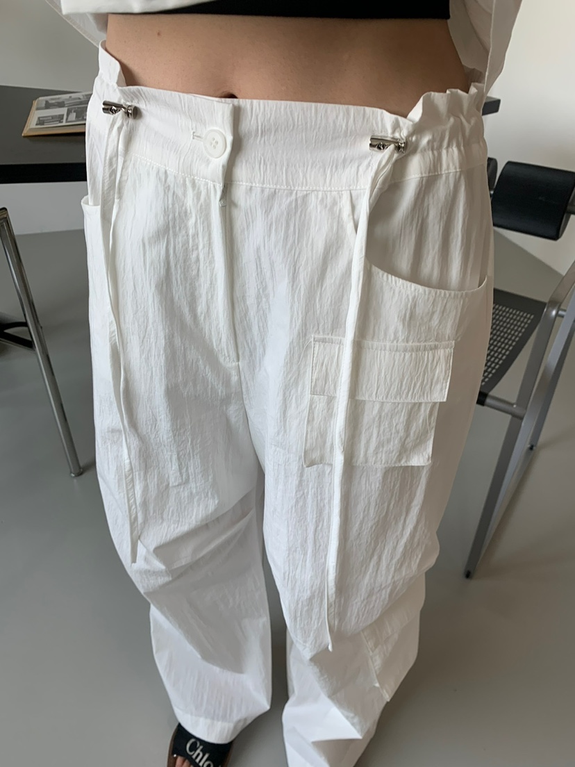 BANI BLUBH韓國直郵東大門代購女裝新款推薦熱賣休閑褲口袋BANI BLUSH休閑褲