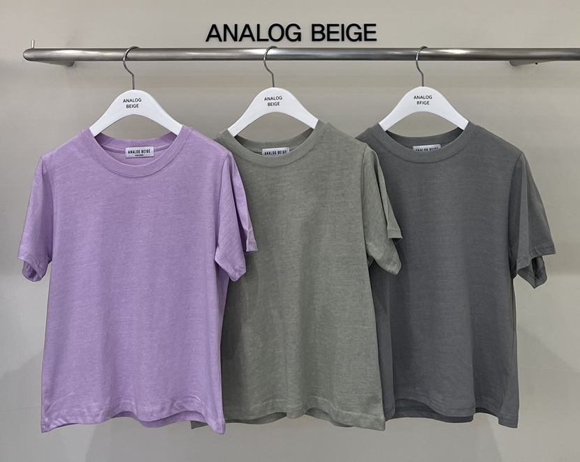 ANGLOG BEIGE韓國直郵女裝新品熱賣時尚推薦真品休閑人氣T恤ANGLOG BEIGET恤圖色2左三色