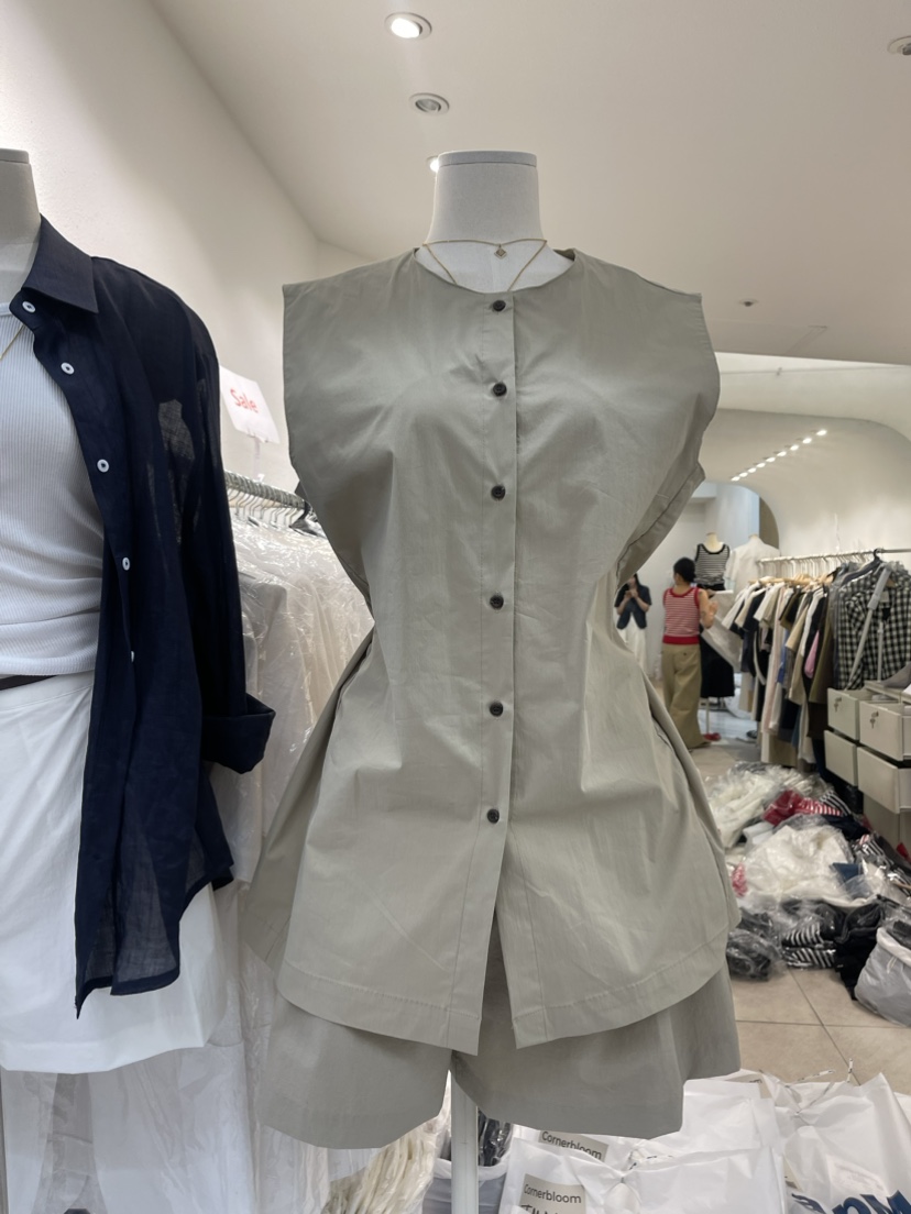 DIFFER ROOMS/PEEP SHOW/3ROOMS韓國直郵東大門代購女裝新款24春夏吊帶背心THE SUIT BAR吊帶/背心