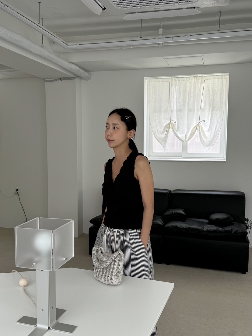 SUNDER MARKET直郵韓國代購女裝新款真品時尚熱賣吊帶背心SUNDER MARKET吊帶/背心