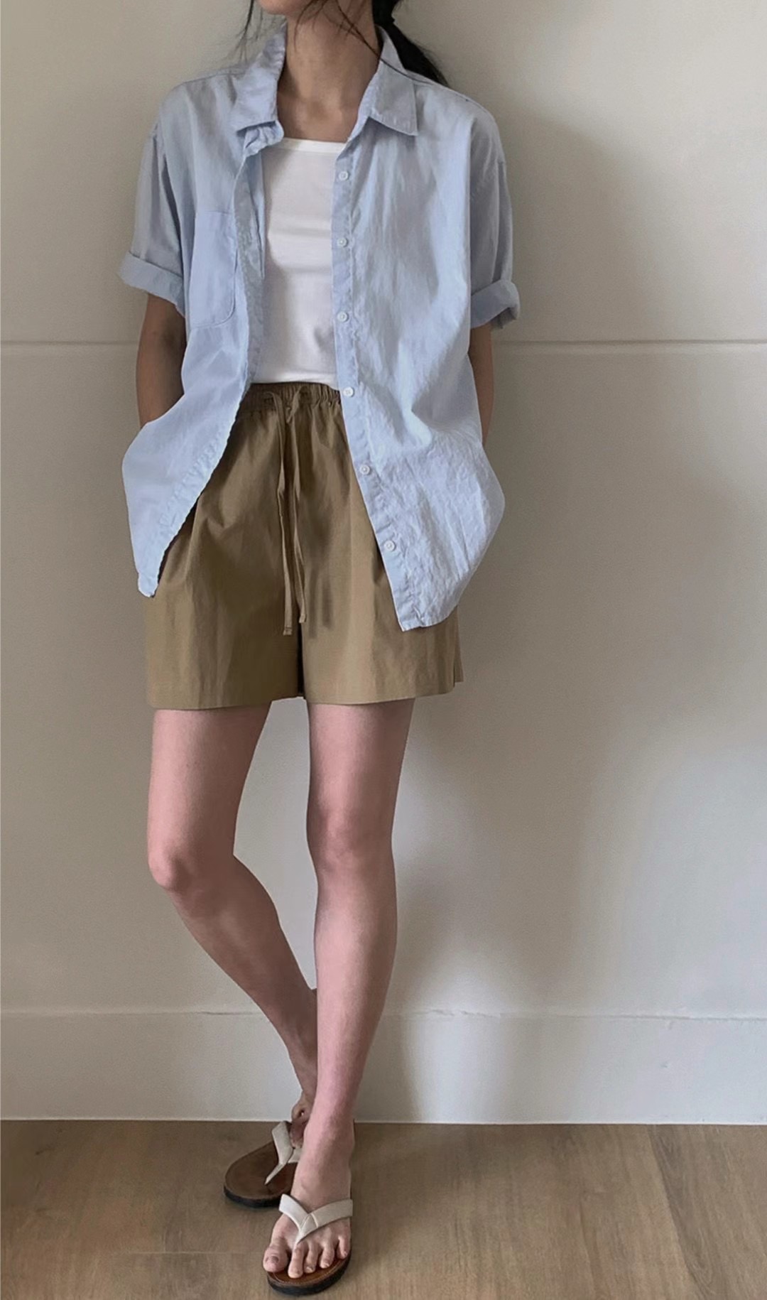 COIN直郵韓國代購女裝新品職業人氣時尚熱賣24春夏襯衫蕾絲衫COIN襯衫/蕾絲衫圖色2