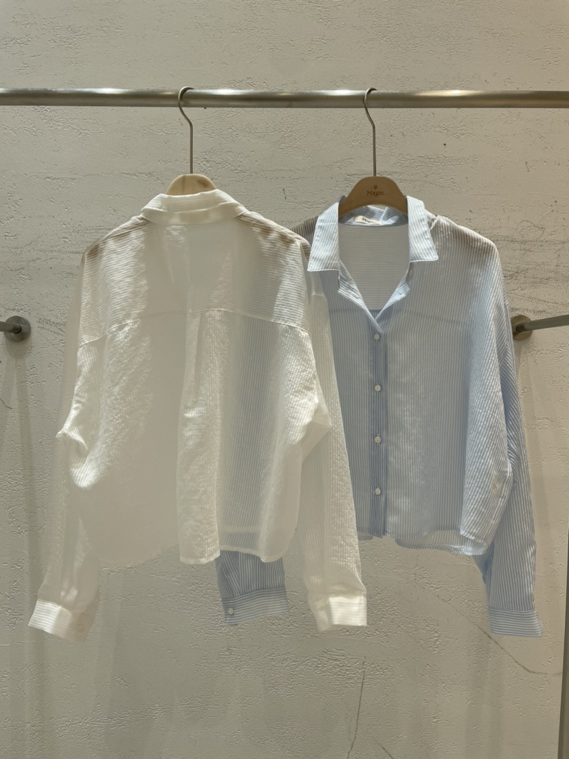 Magie韓國直郵東大門代購女裝新品熱賣推薦真品時尚襯衫蕾絲衫VI A襯衫/蕾絲衫