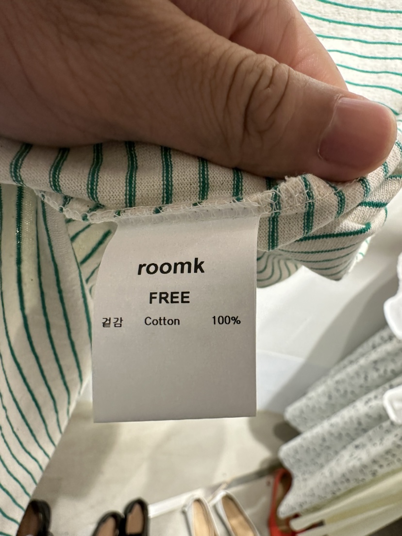 ROOM K韓國直郵東大門代購女裝新品職業熱賣24春夏時尚T恤ROOM KT恤