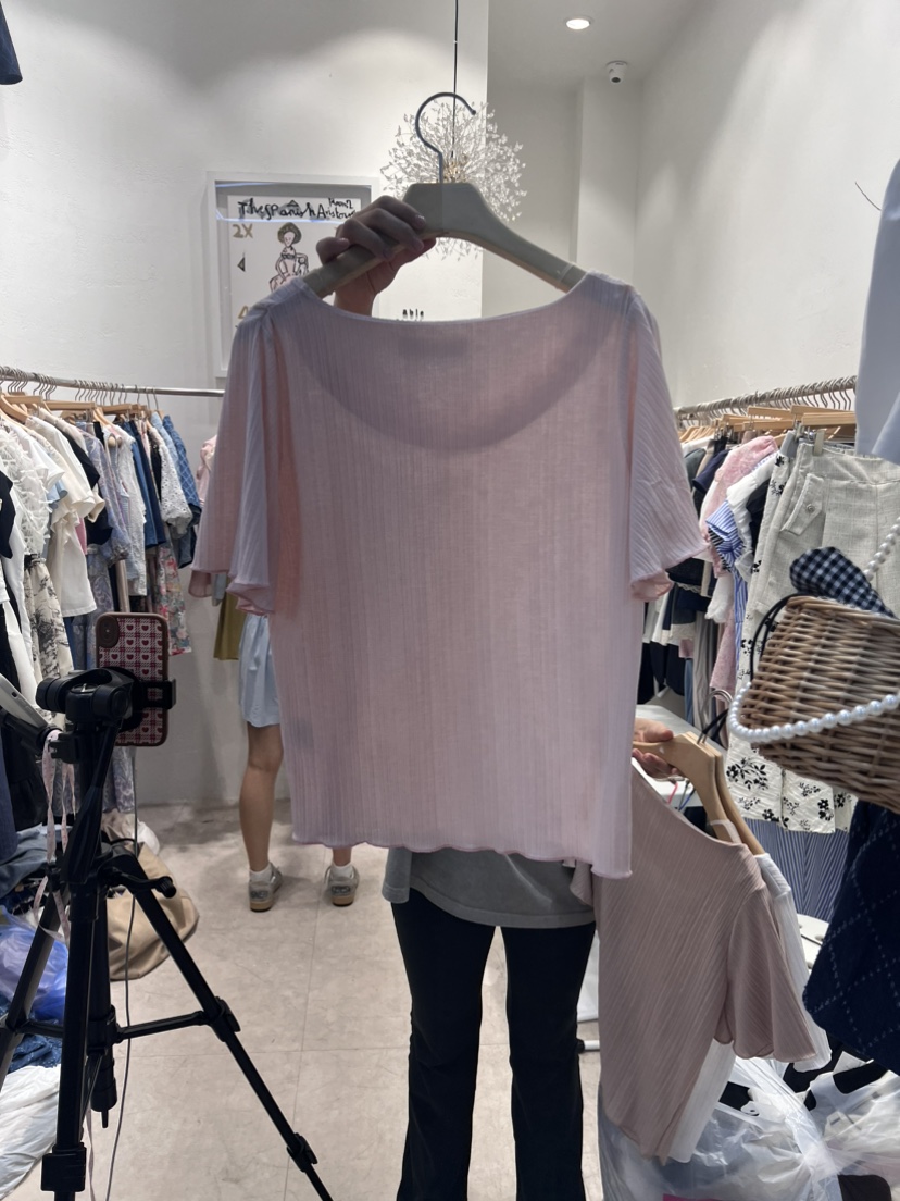 ABLE STUDIO直郵韓國代購女裝新品人氣真品職業襯衫蕾絲衫TERAIS襯衫/蕾絲衫