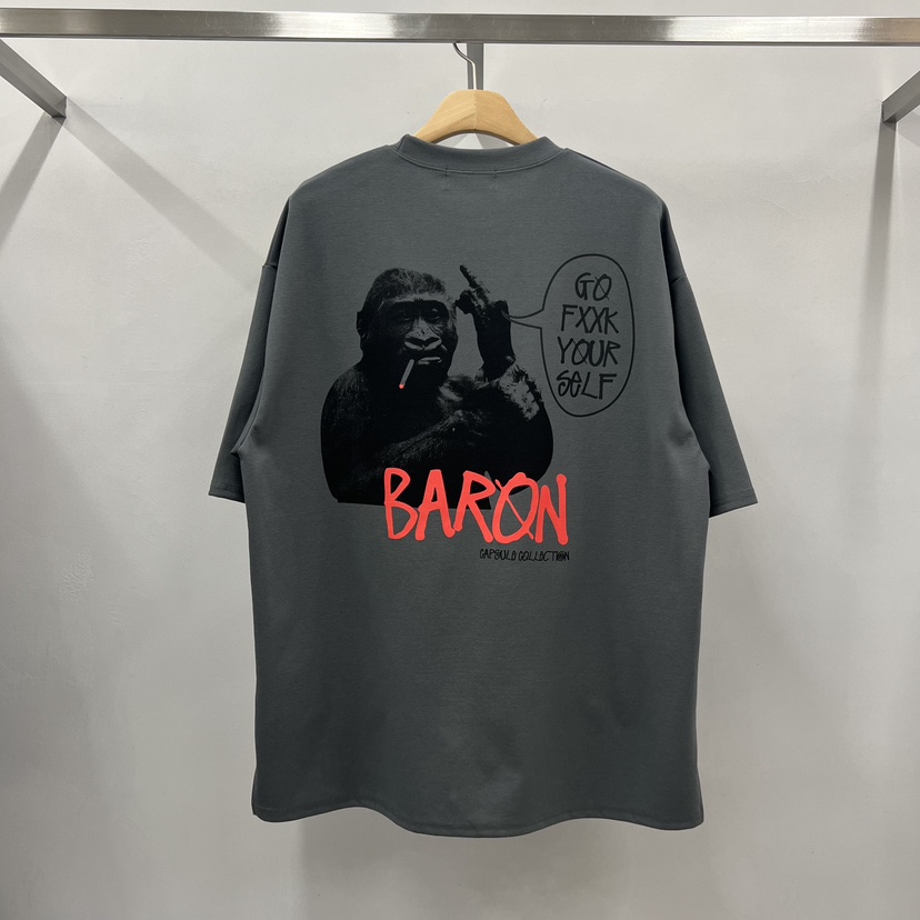 BARON-A韓國直郵女裝新款推薦職業熱賣時尚真品休閑人氣T恤BARON-AT恤圖色2