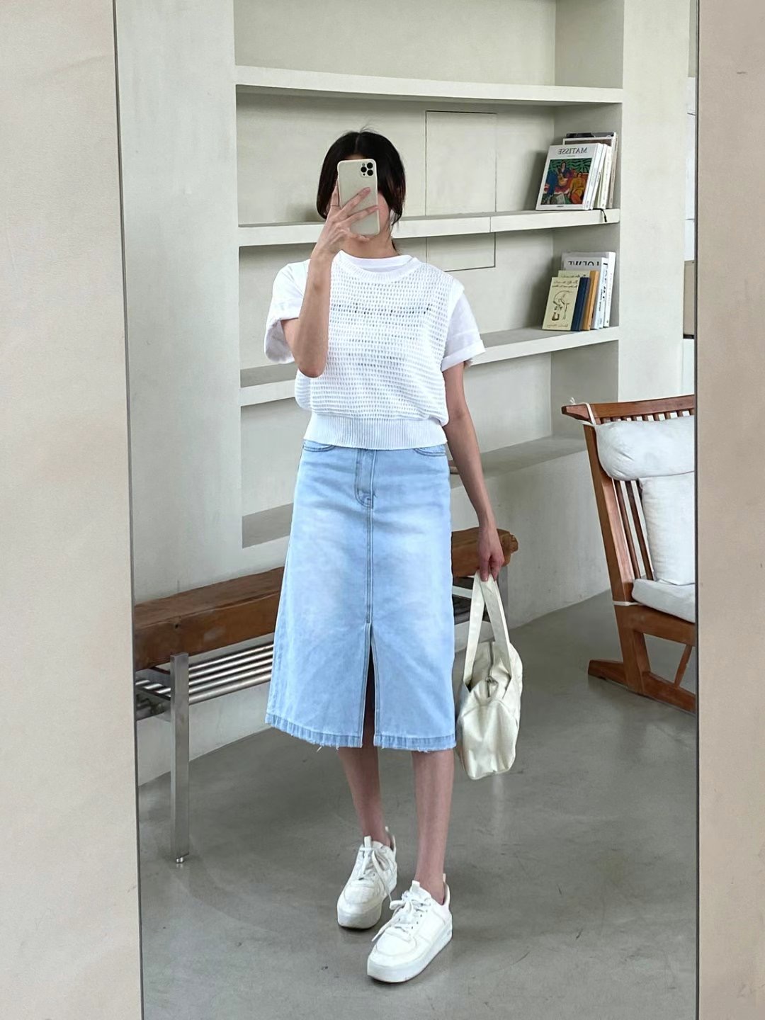 FLY DENIM韓國直郵東大門實拍女裝新品人氣真品半身裙中短裙FLY DENIM半身裙/中短裙圖色2