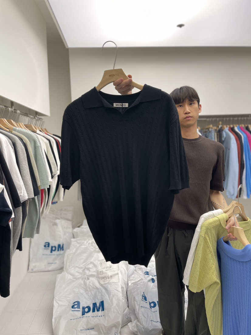 MENTO-男裝直郵韓國代購女裝新款時尚真品推薦人氣24春夏T恤MENTOT恤圖色4