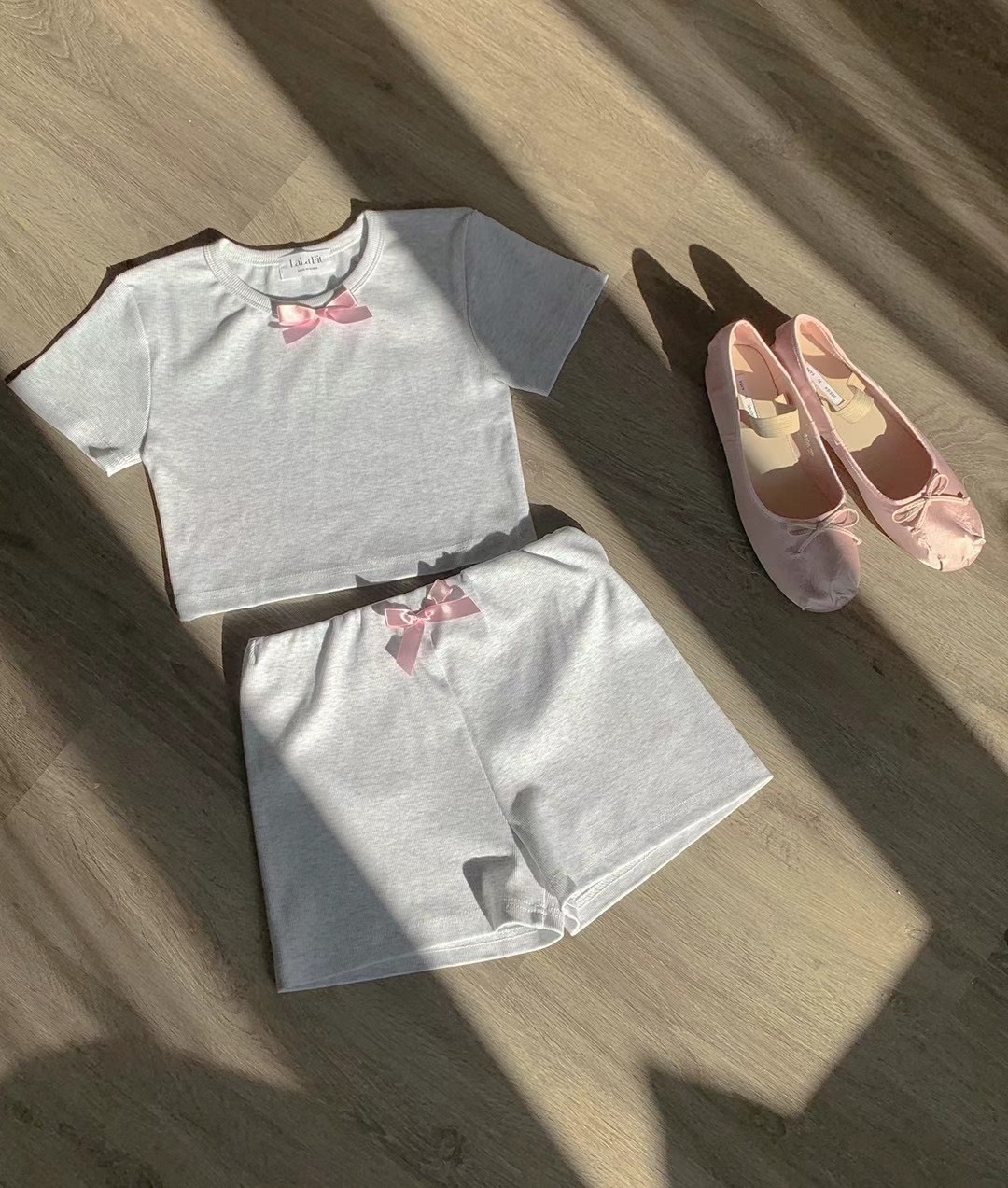 lalafit直郵韓國代購女裝新品休閑真品人氣推薦熱賣24春夏套裝lalafit套裝圖色3