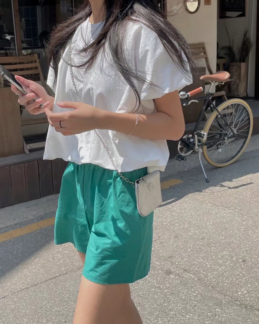 SLUB韓國直郵女士新款推薦休閑職業人氣時尚熱賣真品24春夏短褲SLUB短褲圖色3