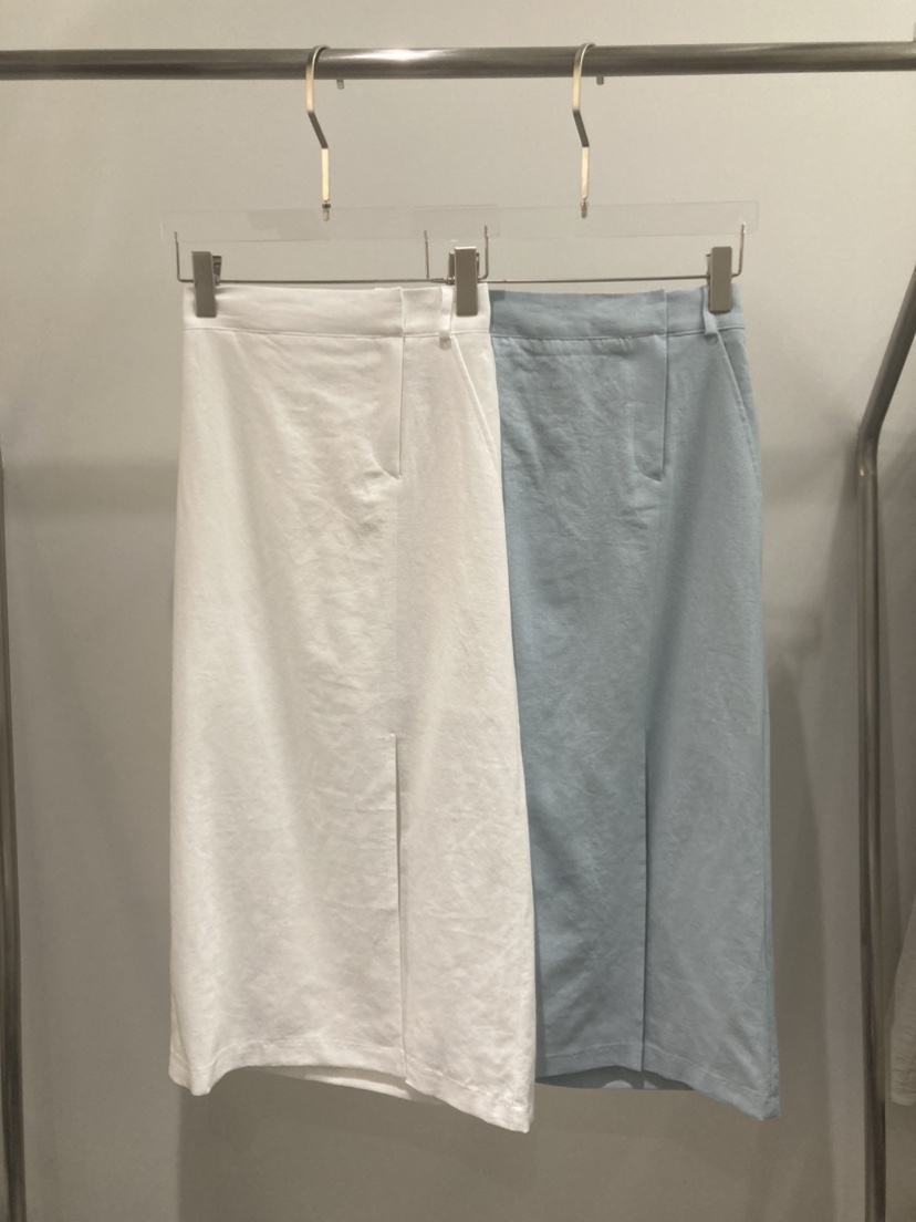 RIDGE-P韓國直郵東大門實拍女裝新品24春夏推薦長裙亞麻RIDGE-P長裙