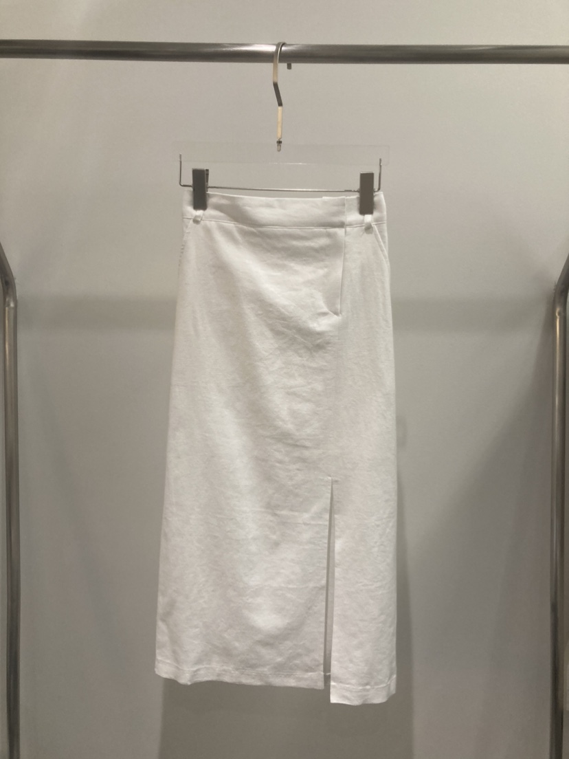 RIDGE-P韓國直郵東大門實拍女裝新品24春夏推薦長裙亞麻RIDGE-P長裙圖色2