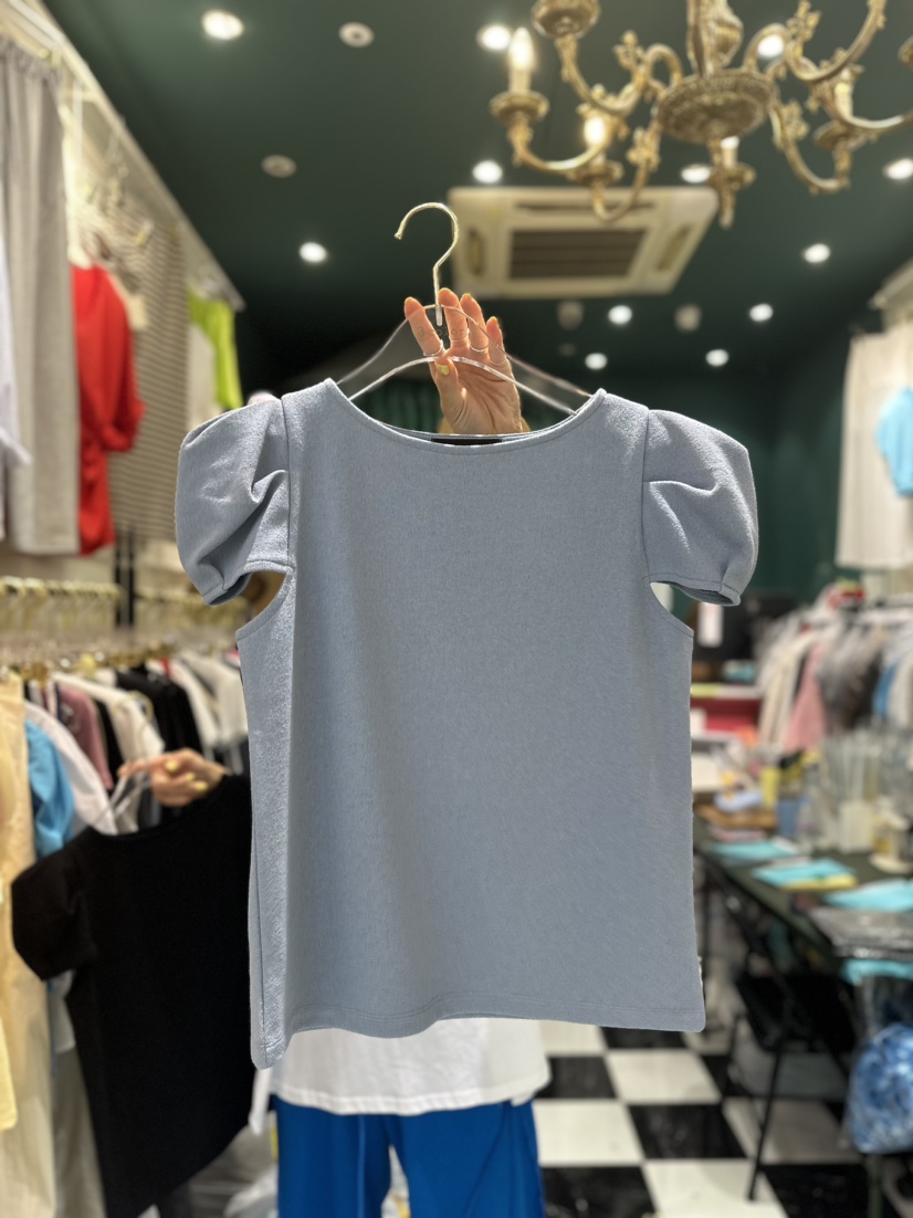 Three color直郵韓國代購女裝新款真品24春夏職業人氣T恤Three colorT恤圖色3
