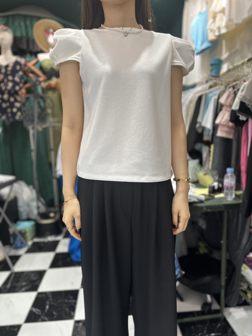 Three color直郵韓國代購女裝新款真品24春夏職業人氣T恤Three colorT恤圖色5
