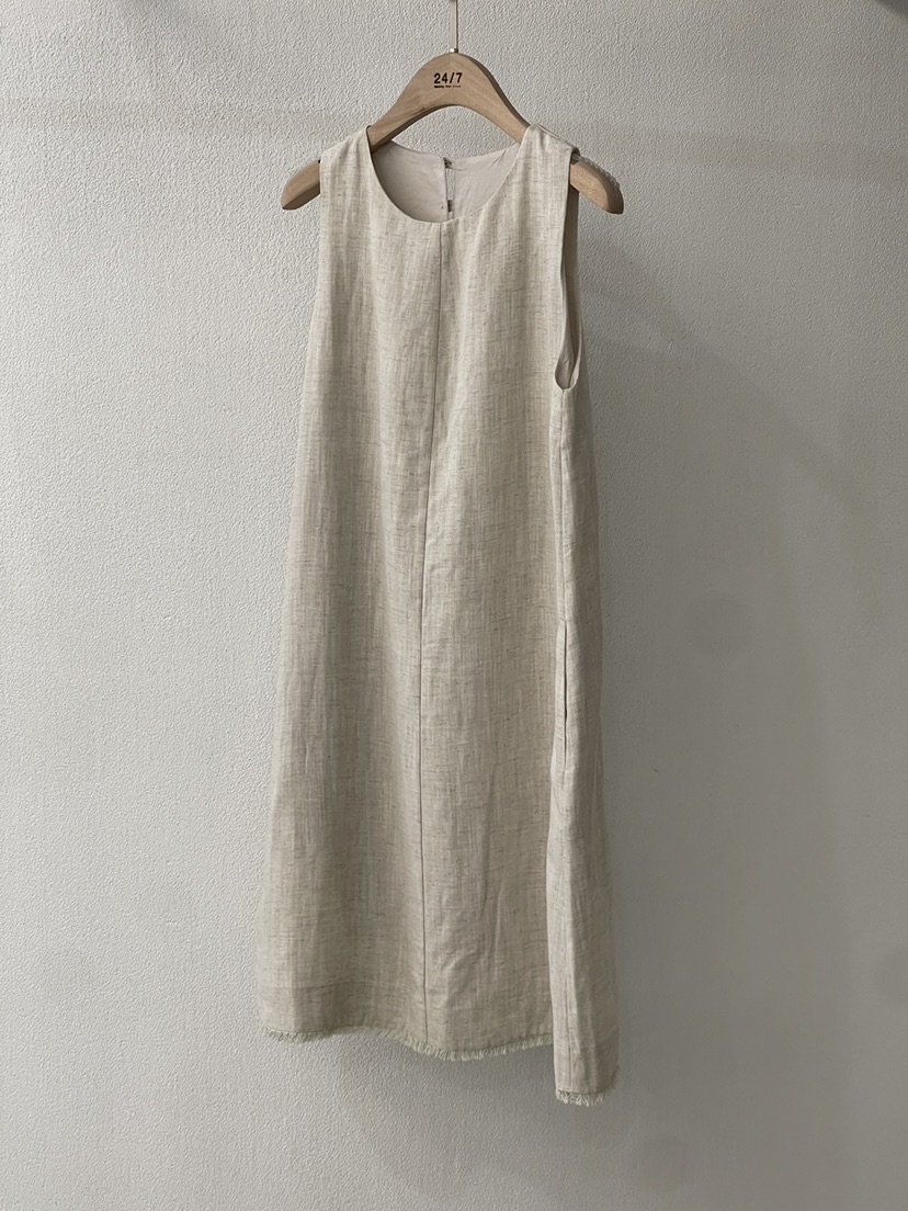 TEWNTY FOUR SEVEN24-7韓國直郵東大門代購女裝新品真品連衣裙亞麻TEWNTY FOUR SEVEN24-7連衣裙圖色3