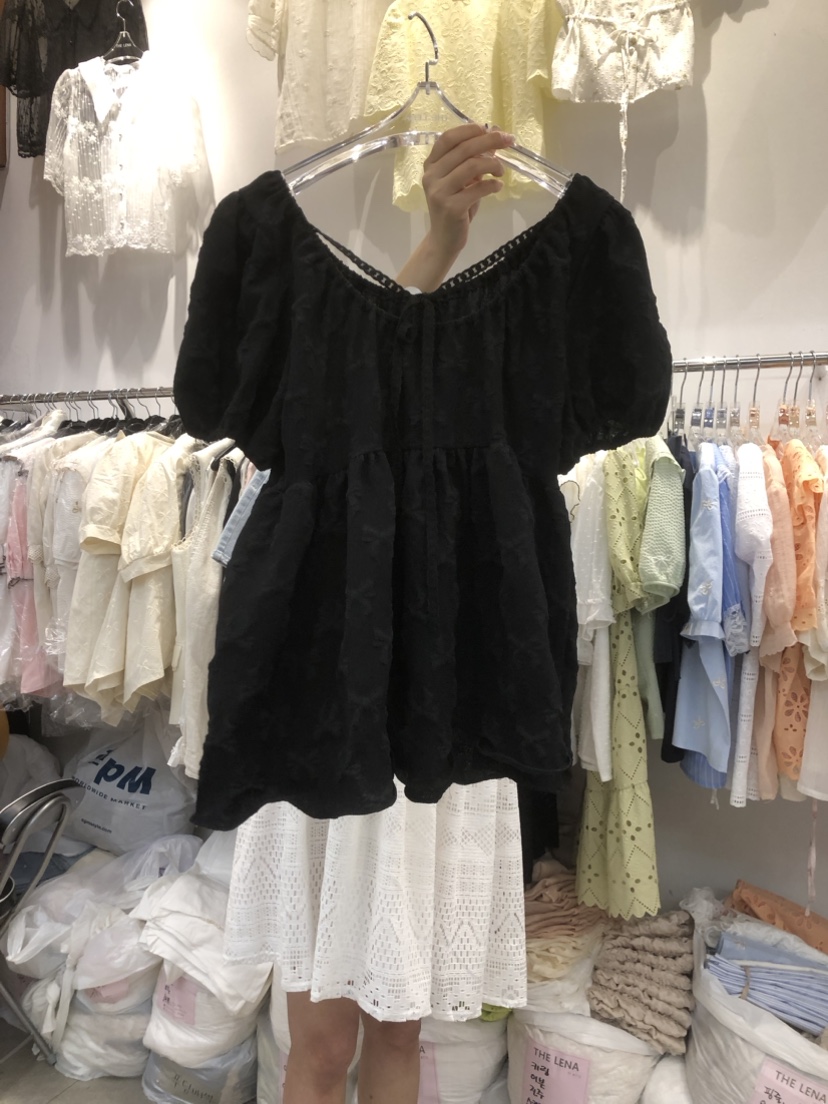 THE LENA韓國直郵東大門實拍女裝新品24春夏人氣襯衫蕾絲衫NWEOL襯衫/蕾絲衫