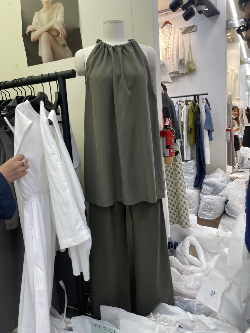 THE WAVE韓國直郵女裝新款熱賣職業真品人氣時尚休閑吊帶背心THE WAVE吊帶/背心