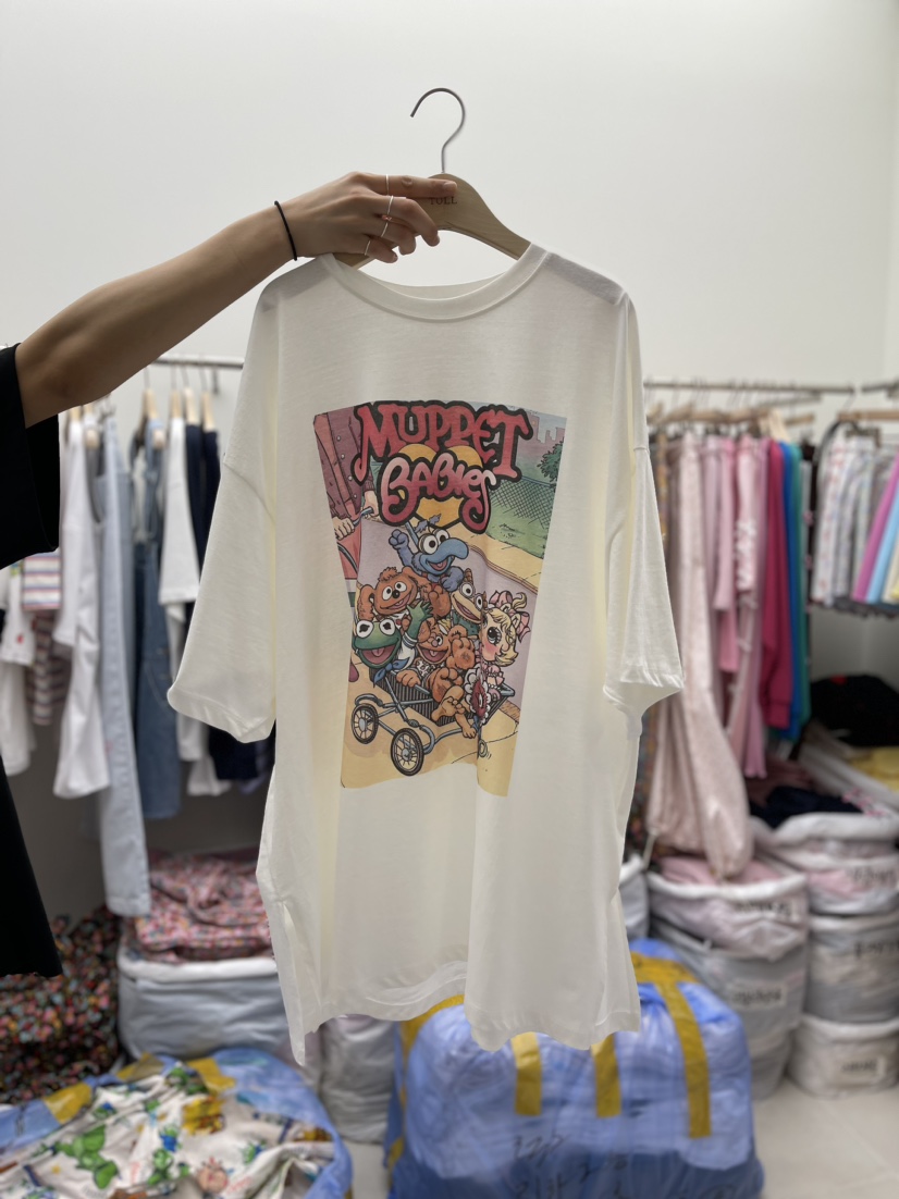 TOLL韓國直郵東大門代購女裝新款推薦職業時尚24春夏熱賣T恤TOLLT恤圖色1