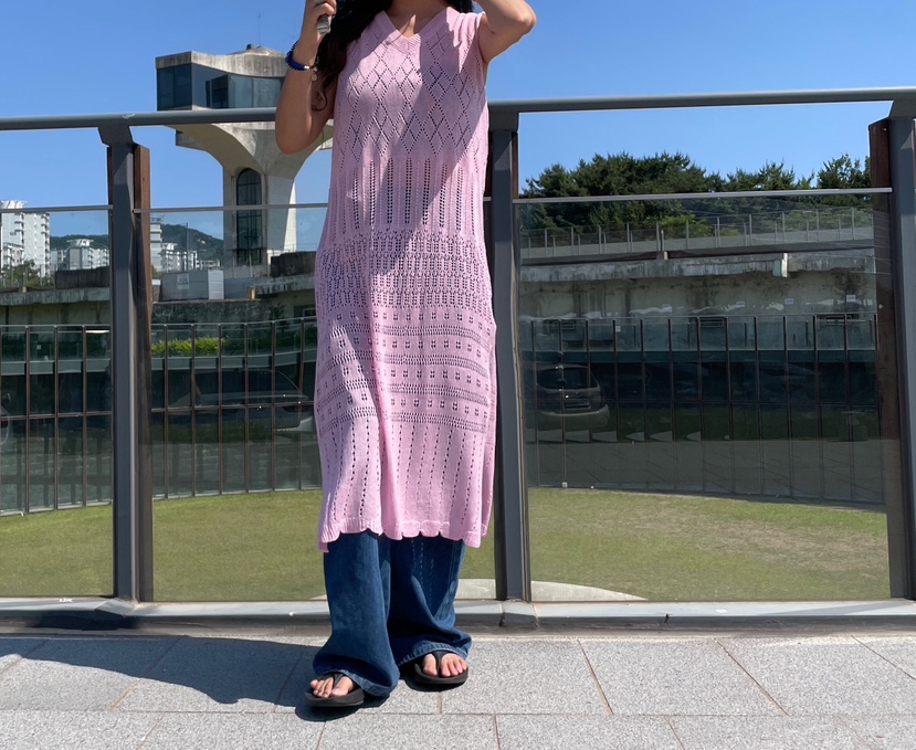 PAIRING韓國直郵女裝新品時尚熱賣職業推薦人氣24春夏連衣裙蕾絲PAIRING連衣裙