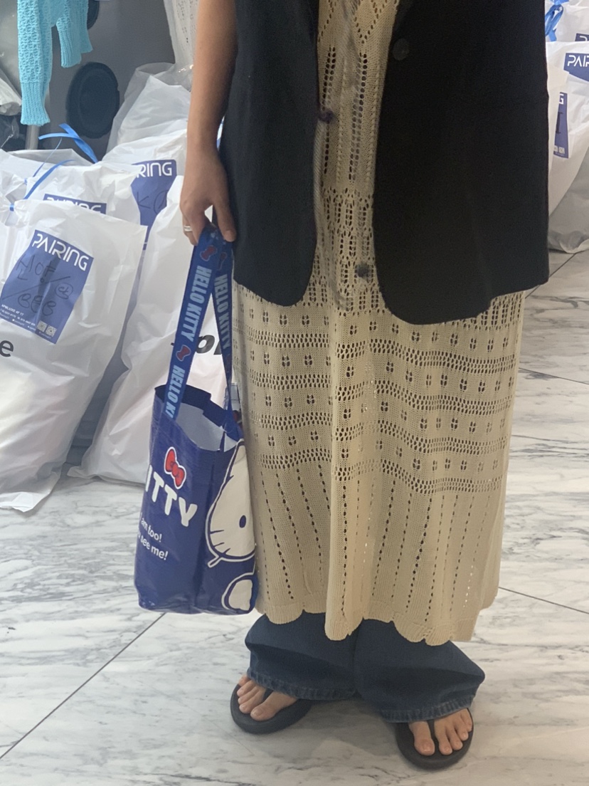 PAIRING韓國直郵女裝新品時尚熱賣職業推薦人氣24春夏連衣裙蕾絲PAIRING連衣裙