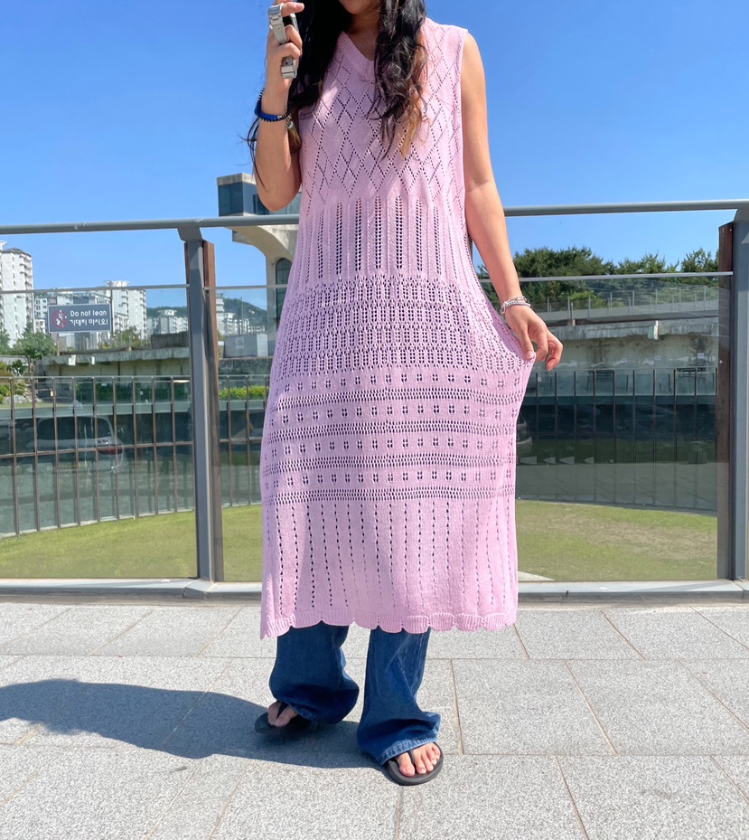 PAIRING韓國直郵女裝新品時尚熱賣職業推薦人氣24春夏連衣裙蕾絲PAIRING連衣裙