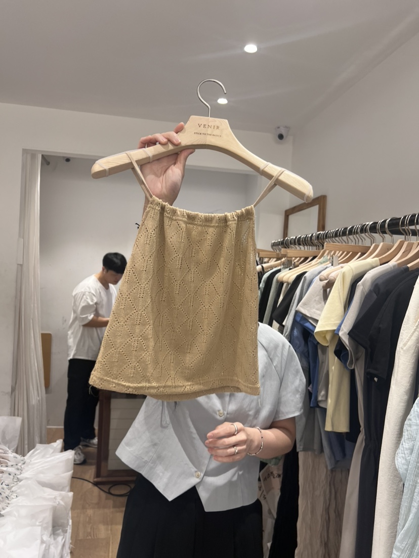 VENIR韓國直郵女裝新款時尚休閑人氣熱賣職業真品推薦吊帶背心VENIR-a吊帶/背心圖色2