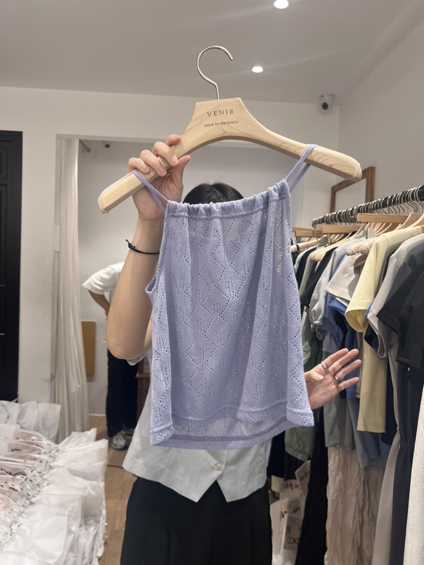 VENIR韓國直郵女裝新款時尚休閑人氣熱賣職業真品推薦吊帶背心VENIR-a吊帶/背心圖色3