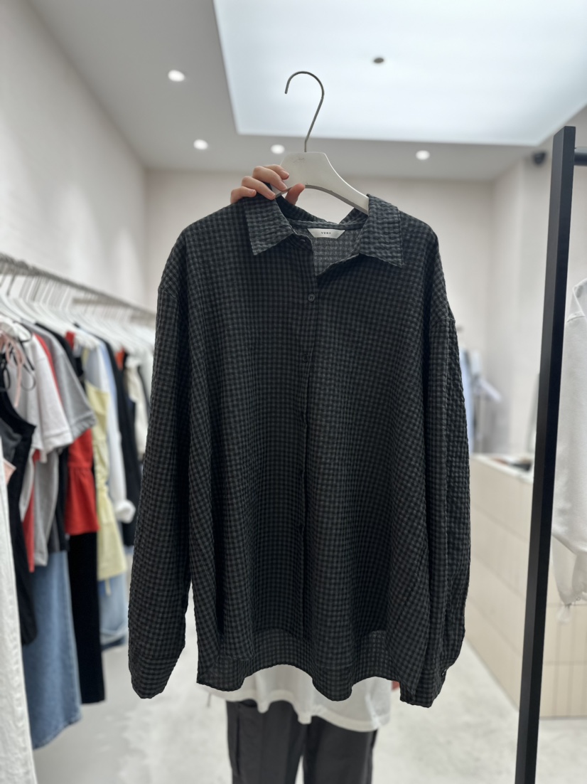 VERY WELL韓國直郵女裝新款熱賣真品24春夏時尚襯衫蕾絲衫my juni襯衫/蕾絲衫圖色3