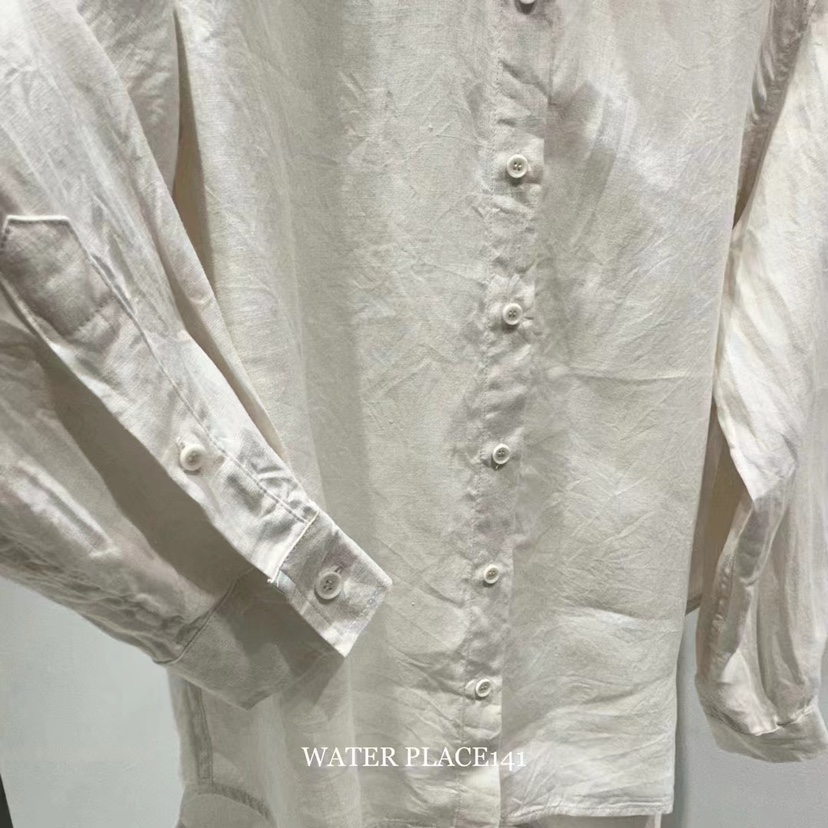 WATER/RIVER韓國直郵東大門代購女裝新品人氣時尚襯衫蕾絲衫WATER/RIVER襯衫/蕾絲衫