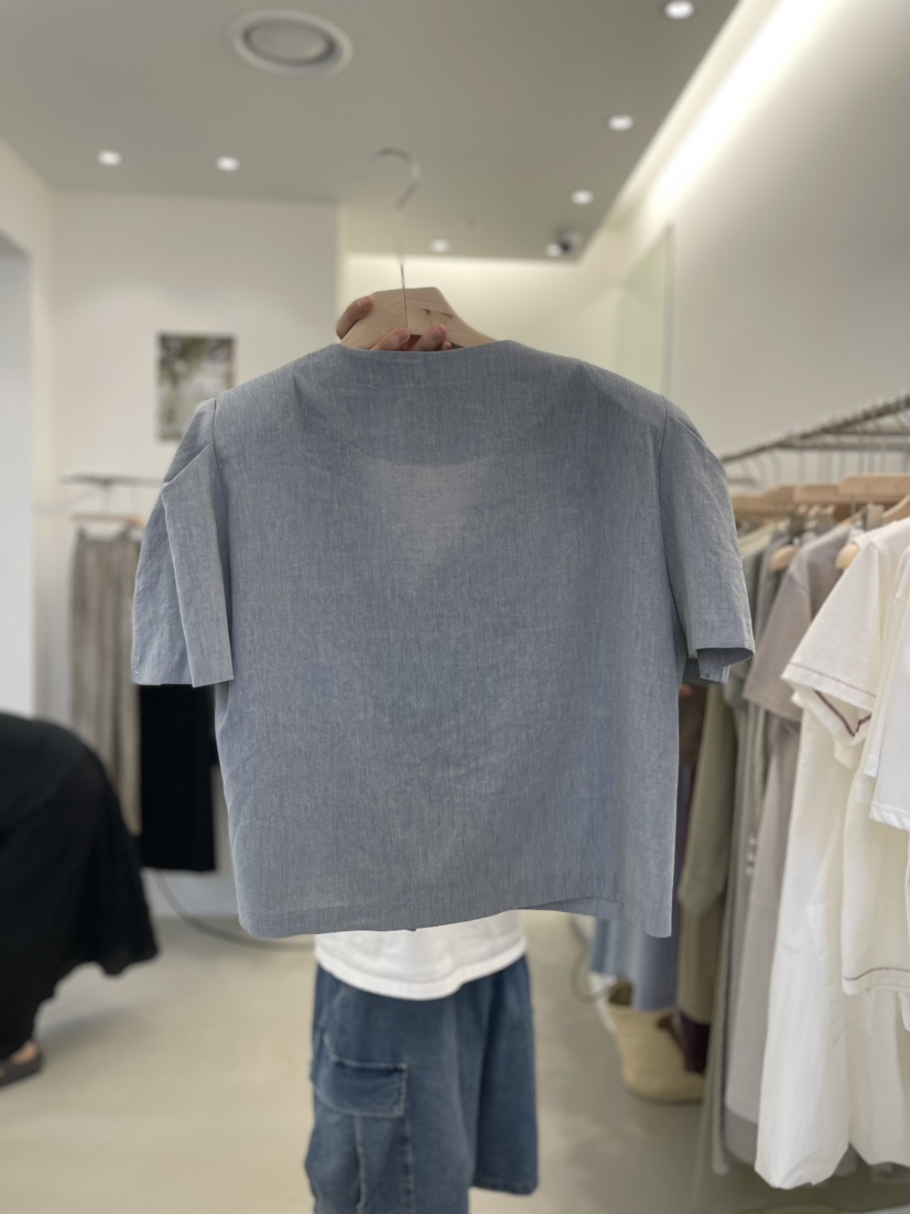 NEU ADULT直郵韓國代購女裝新品職業休閑推薦時尚襯衫蕾絲衫RIVER RAIN襯衫/蕾絲衫