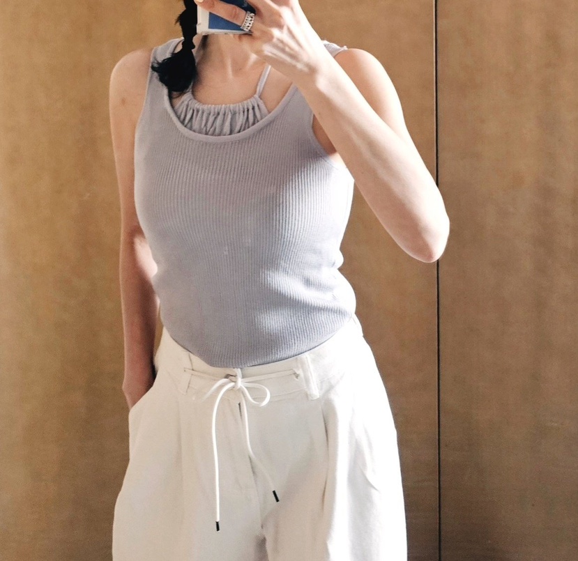 NEOUL/ahin雙領標簽韓國直郵東大門實拍女裝新品熱賣吊帶背心NEOUL/ahin雙領標簽吊帶/背心圖色4