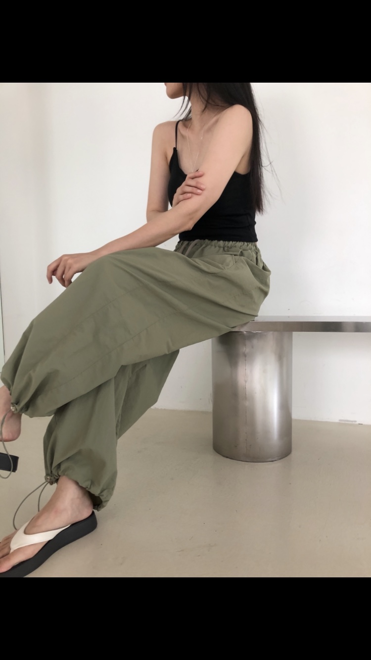 ROUGH直郵韓國代購女裝新品職業人氣推薦24春夏時尚休閑褲ROUGH休閑褲