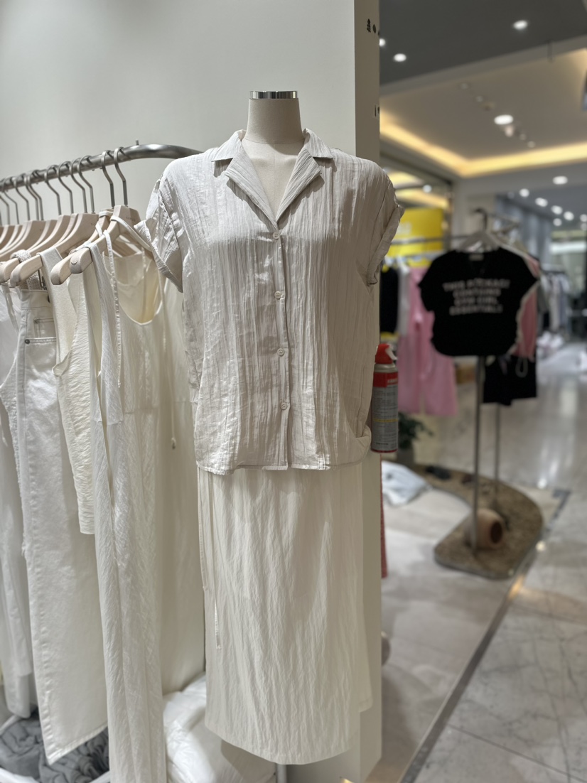 NOPSIS韓國直郵東大門代購女裝新品時尚人氣休閑襯衫蕾絲衫NOPSIS襯衫/蕾絲衫