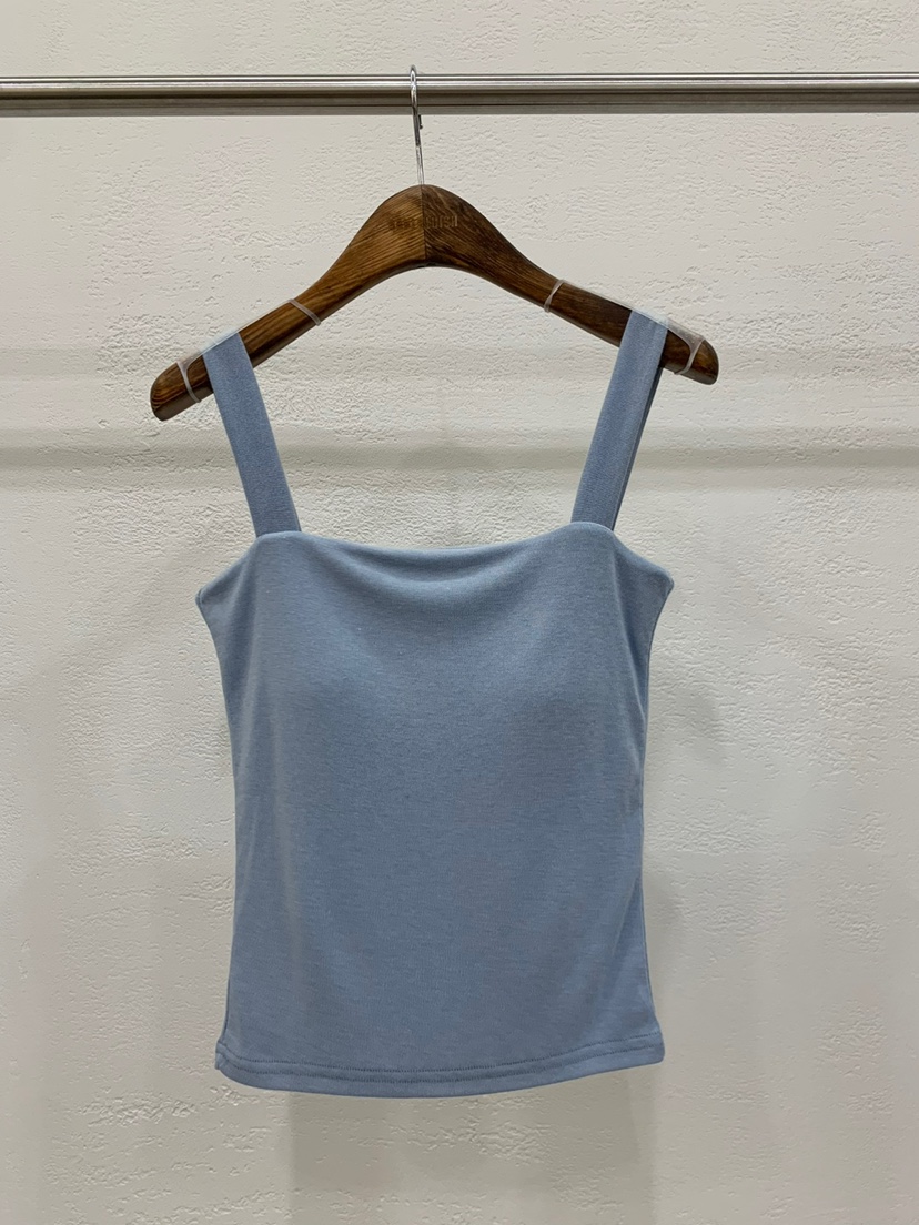 BANI BLUBH韓國直郵東大門代購女裝新款推薦真品24春夏吊帶背心BANI BLUSH吊帶/背心圖色2