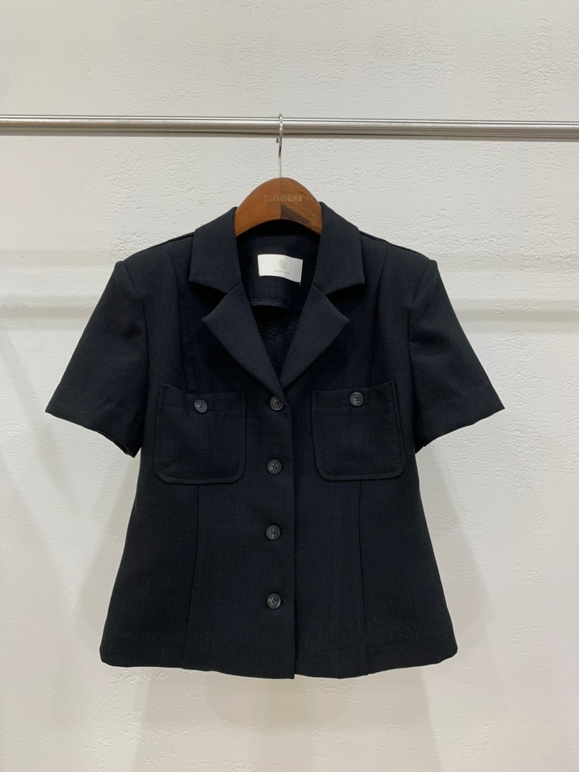 BANI BLUBH韓國直郵女裝新品熱賣休閑人氣推薦真品夾克亞麻BANI BLUSH夾克圖色3