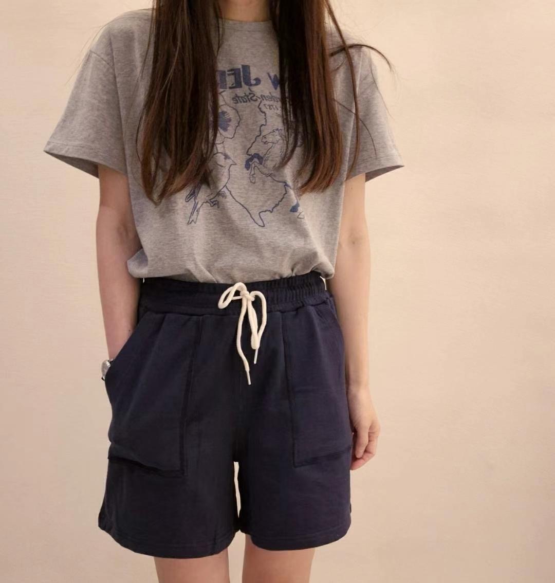 BOUNDARY直郵韓國代購女裝新品熱賣24春夏推薦職業休閑T恤BOUNDARYT恤