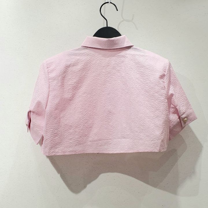 WON韓國直郵東大門代購女裝新品休閑推薦熱賣時尚襯衫蕾絲衫WON襯衫/蕾絲衫