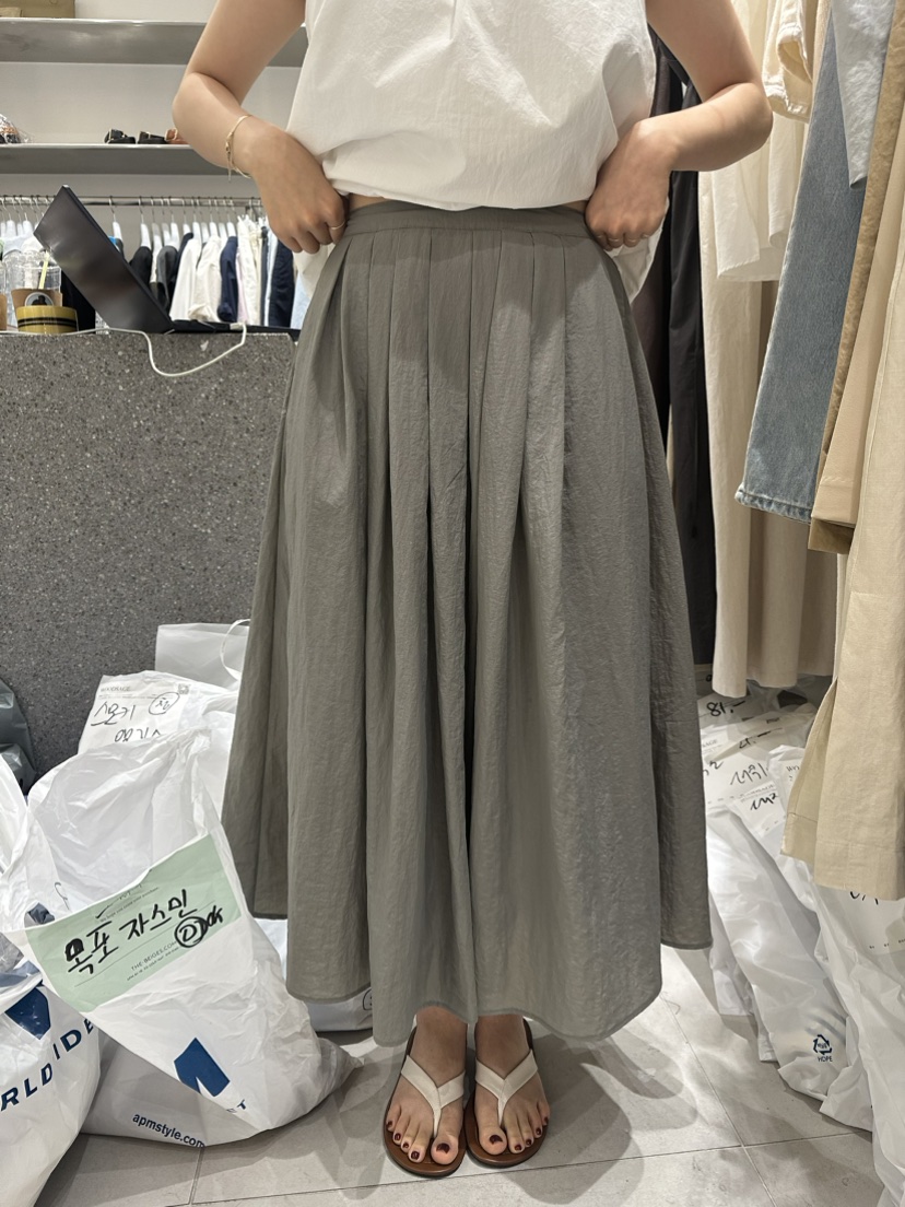 WOOD SAGE韓國直郵女裝新品推薦時尚職業真品人氣休閑長裙WOOD SAGE長裙圖色2