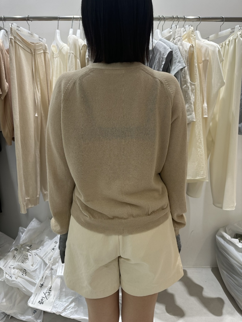 WOOD SAGE韓國直郵東大門實拍女裝新款時尚職業針織衫口袋WOOD SAGE針織衫