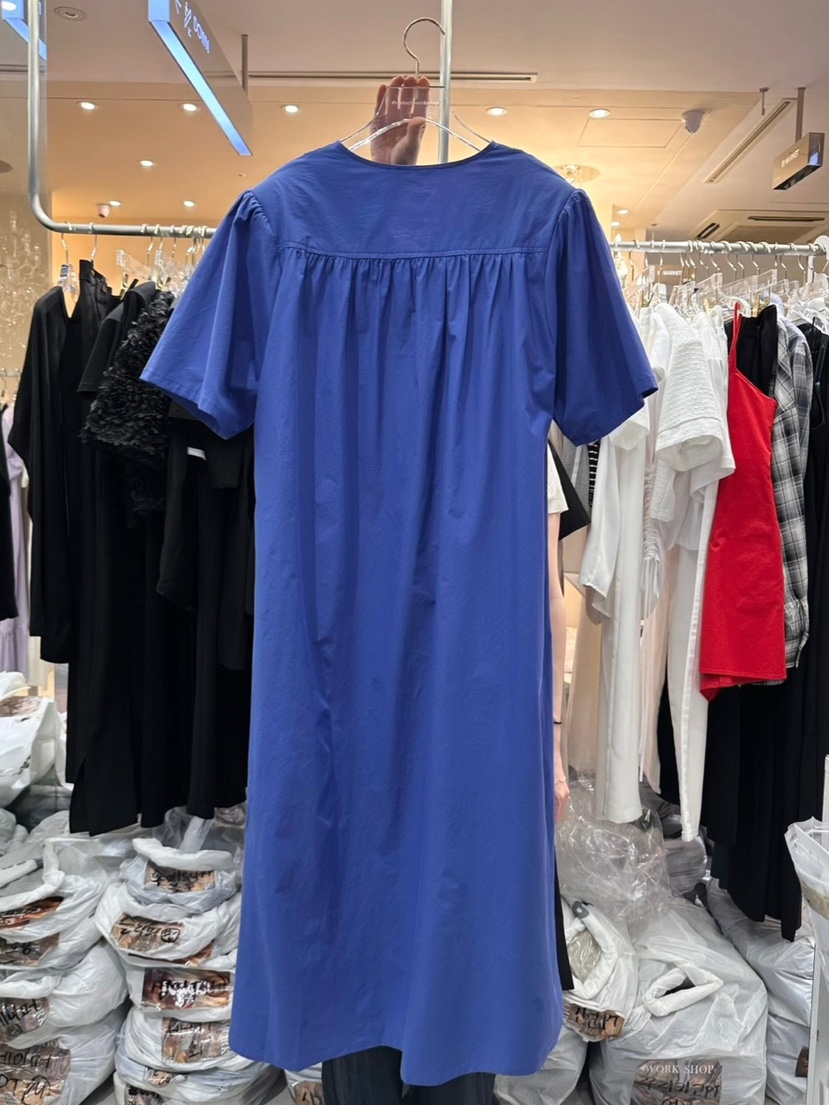 Workshop韓國直郵女裝新品真品時尚24春夏熱賣職業連衣裙Work_shop連衣裙