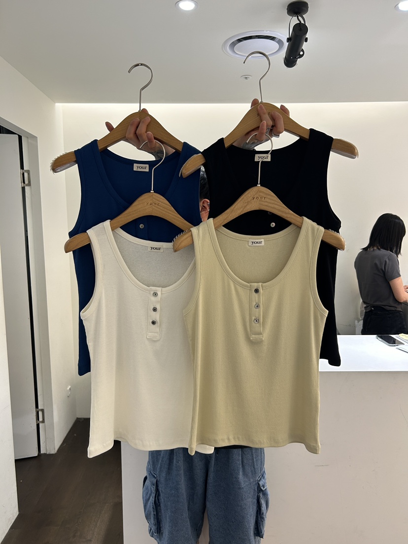 YOUR-P韓國直郵女裝新款時尚休閑職業熱賣24春夏吊帶背心YOUR-P吊帶/背心