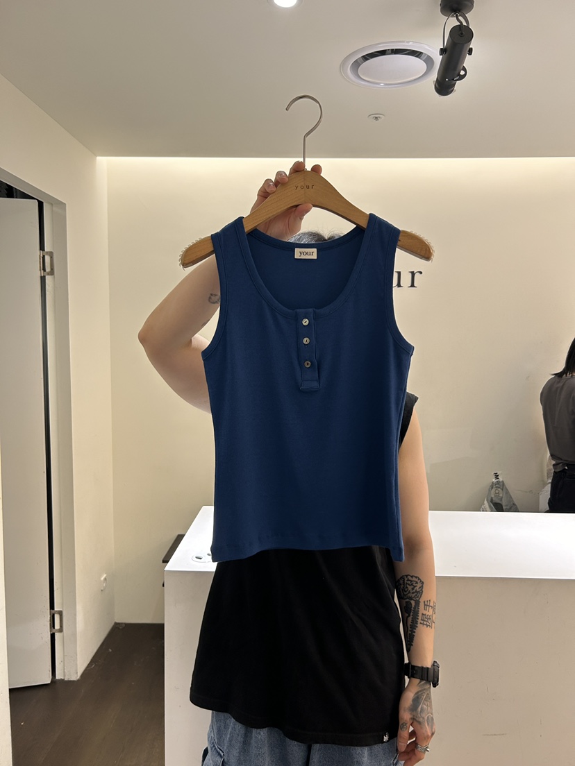 YOUR-P韓國直郵女裝新款時尚休閑職業熱賣24春夏吊帶背心YOUR-P吊帶/背心圖色3