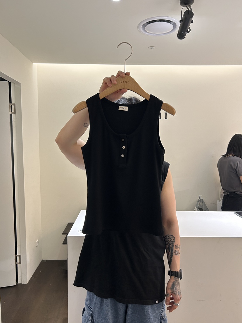 YOUR-P韓國直郵女裝新款時尚休閑職業熱賣24春夏吊帶背心YOUR-P吊帶/背心圖色4
