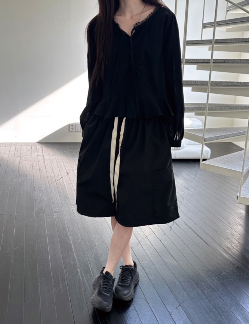 ROA-男裝韓國直郵東大門代購女裝新品人氣職業推薦時尚短褲ROA短褲