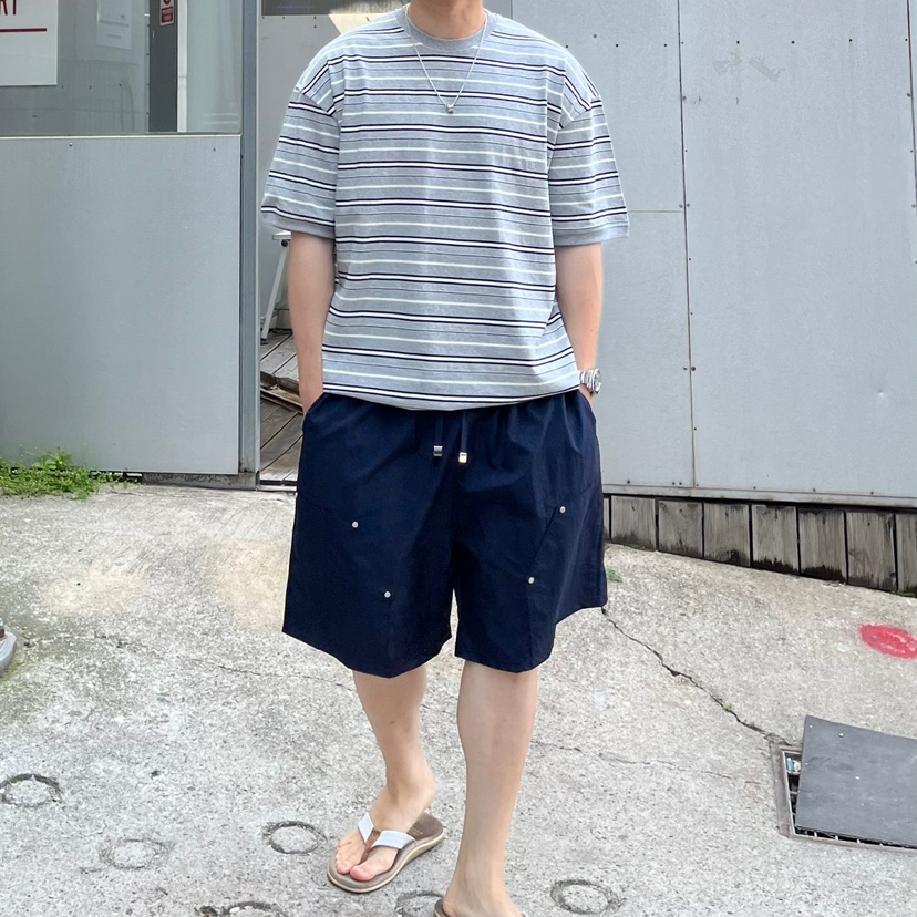 ROA-男裝韓國直郵東大門實拍女裝新款時尚推薦熱賣真品短褲ROA短褲