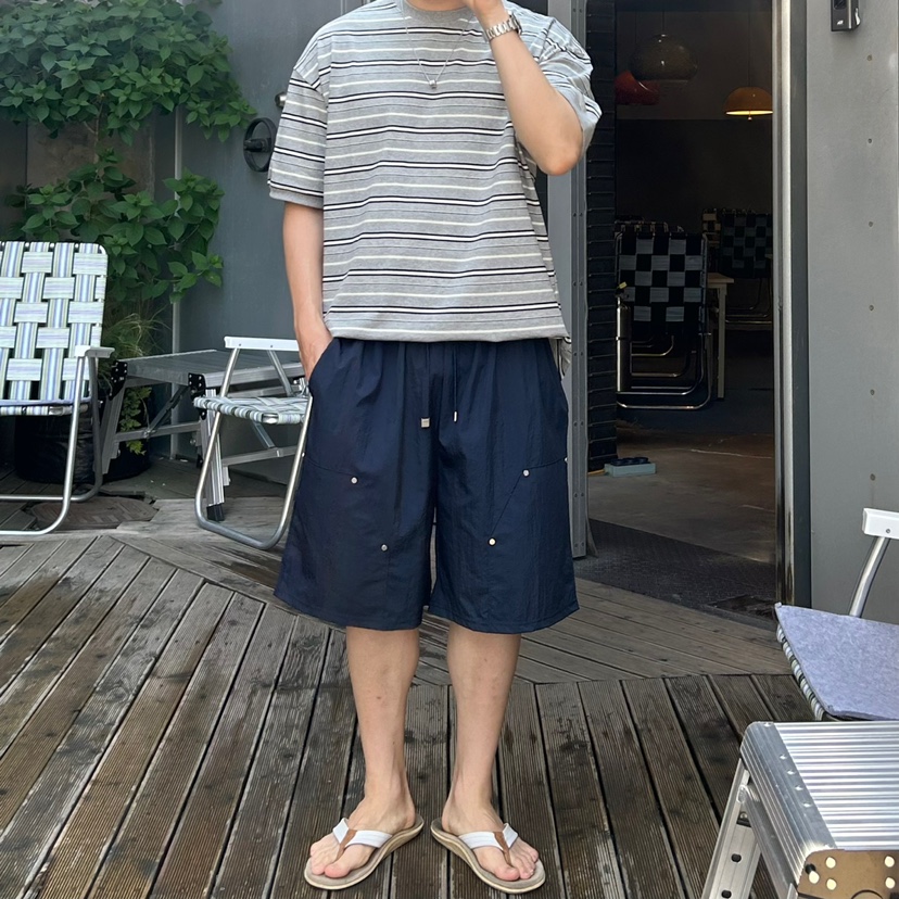 ROA-男裝韓國直郵東大門實拍女裝新款時尚推薦熱賣真品短褲ROA短褲